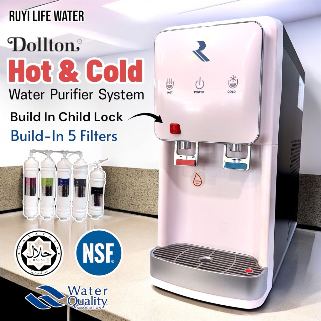 Dollton E11 5 Halal Filters Penapis Air Sejuk Dan Panas (Hot & Cold Water Filter System)