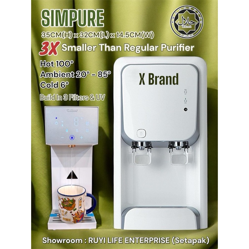 Dollton Simpure Smart Mini Hot & Cold Water Purifier System With HALAL - Image 2